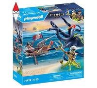 COSTRUZIONE PLAYMOBIL PIRATA CONTRO PIOVRA GIGANTE