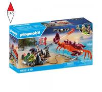 COSTRUZIONE PLAYMOBIL PIRATA E MOSTRO MARINO