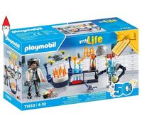 COSTRUZIONE PLAYMOBIL SCIENZIATO CON ROBOT - MY LIFE