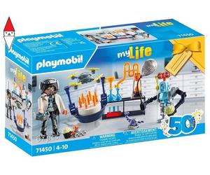 COSTRUZIONE PLAYMOBIL SCIENZIATO CON ROBOT - MY LIFE