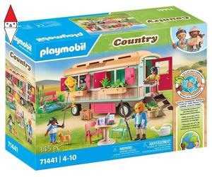 COSTRUZIONE PLAYMOBIL VAGONE CAFE CON GIARDINO