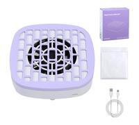 Costruzione smontabile facile pulita dell'ABS della camera dell'assorbitore silenzioso dei chiodi per i tecnici mobili delle unghie vuoto del chiodo per il salone