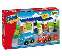 COSTRUZIONE Unico Cars For Kids-Stazione di Servizio 43pz 8565