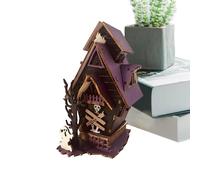 Costruzioni Castello Stregato | Decorazioni Tema Horror | Centrotavola 3D Illuminato Rustico per Sala da Pranzo Festa Decorazione Domestica