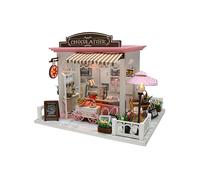 COSTRUZIONI DAM DMAY1056C91 - Kit Modellino Cioccolateria 3D in Legno Carta Tessuto per Bambini