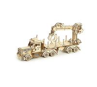 COSTRUZIONI DAM DMAY1420CM2 - Kit Camion Gru 428 Pezzi in Legno per Bambini 14+