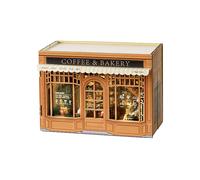 COSTRUZIONI DAM DMAY1510C91 - Kit modello negozio di caffè e panetteria in legno