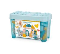 COSTRUZIONI ECOIFFIER Coffret Briques Zoo - 55 pezzi, plastica, set educativo per bambini da 18 mesi