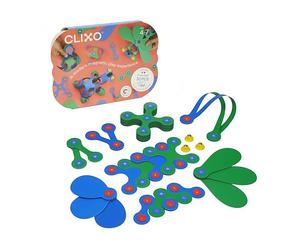 COSTRUZIONI GIPSY TOYS Crew Pack CLIXO - 30 pezzi, materiale ecologico