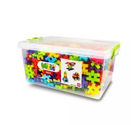 Costruzioni in Plastica Soft Touch Meli Maxi per Bambini dai 12 Mesi, Scatola 400 Pezzi