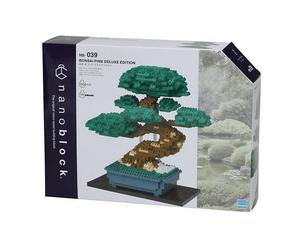 COSTRUZIONI KAWADA NB-039 Bonsai Pine Deluxe Edition - per Bambini 12+ Anni, Kit in Plastica