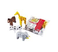 Theo Klein 71 Funny Puzzle Puzzle Magnetico in Astuccio, 4 Animali, I Pezzi del Puzzle vengono collegati tra Loro Tramite Calamite, Giocattolo per Bambini a Partire da 1 Anno