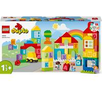 Lego duplo classic 10935 città dell’alfabeto, giochi educativi per bambini da 1,5 anni in su con costruzioni mattoncini grandi