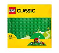 lego classic - base verde tavola per costruzioni quadrata con 32x32 bottoncini - lego 11023 anni 4+