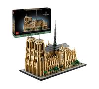 LEGO Architecture Notre-Dame de Paris Replica, kit modello architettonico, set da costruzione da collezione per adulti, souvenir da costruzione, idea regalo di laurea per gli amanti della storia e dei
