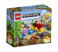 COSTRUZIONI LEGO 21164 - Minecraft, La barriera corallina, 92 pz, 7 anni