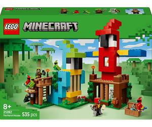 COSTRUZIONI LEGO 21282 - Minecraft, Le case pappagallo, 535 pz, 8 anni