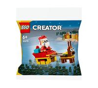 LEGO CREATOR 30670 - Set di sacchetti di plastica con Babbo Natale in slitta