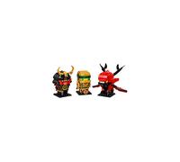 COSTRUZIONI LEGO 40490 - BrickHeadz, NINJAGO, 10, 406 pz, 10 anni