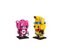 COSTRUZIONI LEGO 40760 BrickHeadz, Adventure Peely & Cuddle Team Leader, 258 pz, 10 anni