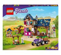 LEGO Friends 41721 - Set da fattoria biologica con cavallo, stalla, trattore e rimorchio, oltre a figure di animali, per bambini, ragazze e ragazzi dai 7 anni in su