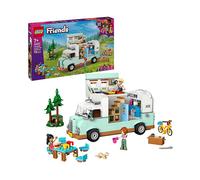 LEGO Friends Avventura sul Camper dell’Amicizia, Giochi di Ruolo e per le Abilità Sociali per Bambine da 7 Anni con Personaggi, Veicolo Giocattolo Apribile e Accessori da Campeggio, Idea Regalo 42663