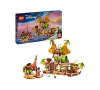 LEGO | Disney Oceania 2 Il Barcone dei Kakamora - Giochi da Costruire per Bambine da 7 Anni - Include Modello di Barca, Mini Bambola di Vaiana e Figura Maui - Regalo di Compleanno per Fan - 43258