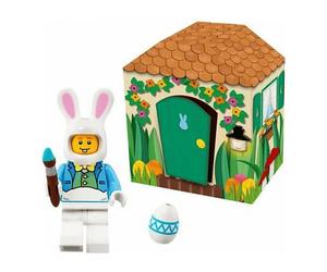 COSTRUZIONI LEGO 5005249 - Iconic Easter, Chatka del Coniglietto Pasquale, 2 pz, 6 anni