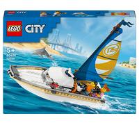 COSTRUZIONI LEGO 60438 - City, Barca a vela, 102 pz, 5 anni
