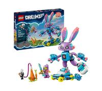 lego dreamzzz - 3 in 1 izzie e il coniglietto del gaming bunchurro - lego 71490 con skateboard e booster anni 7+ 252pz