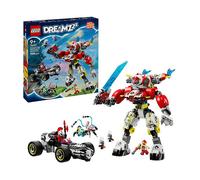 LEGO 71497 DREAMZzz Coopers Tiger-Mech e Zero's Hot Rod Auto