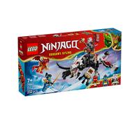 LEGO® NINJAGO® Zilvar e Grimtak, il mostro drago 71863