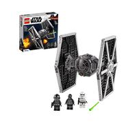 LEGO Star Wars Imperial TIE Fighter, Modellino da Costruire, Giochi per Bambini con Minifigure Stormtrooper e Pilota, Saga Skywalker, Idee Regalo 75300
