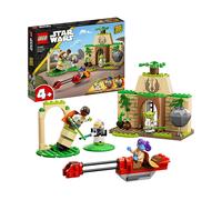 LEGO Star Wars Tenoo Jedi Temple 75358 - Giocattolo da costruzione con personaggi Kai Brightstar e Yoda, set di giocattoli Star Wars con costruzione facile e giocosa, regalo di compleanno per bambini