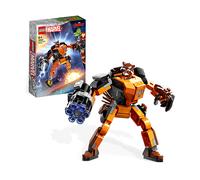 LEGO Marvel Rocket Mech Armor Set 76243, Guardiani della Galassia Racoon, action figure giocattolo costruibile, idea regalo da collezione per bambini dai 6 anni in su