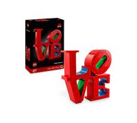 LEGO Art LOVE - Modellino da Costruire Iconica Scultura Pop di Robert Indiana - Hobby Creativo per Adulti - Kit Modellismo da Collezione - Idea Regalo Donna, Uomo, Fidanzamento e Anniversario 31214