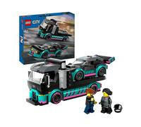 COSTRUZIONI LEGO AUTO DA CORSA E TRASPORTA