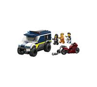 LEGO City Cellulare della Polizia Giocattolo - Kit di Modellismo con Camion con Porta della Cella Rimovibile, Moto, 3 Minifigure - Idea Regalo di Compleanno per Bambini da 6 Anni in su - 60479