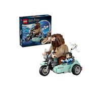 LEGO Harry Potter Giro sul Sidecar di Hagrid e Harry - Moto Giocattolo da Esposizione con Sidecar e Fgiura di Edvige - Regalo di Compleanno per Bambine e Bambini Fan del Mondo Magico da 9 Anni - 76443