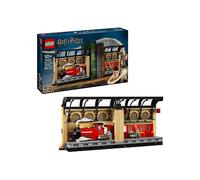 LEGO Harry Potter Book Nook: Espresso per Hogwarts - Set con Treno Giocattolo, 2 Minifigure tra cui Ron Weasley, Edvige e Crosta - Regalo dal Wizarding World per Bambini e Bambine da 10 Anni - 76450