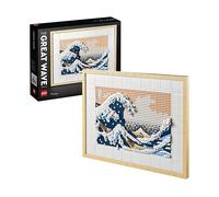 LEGO Art Hokusai - La Grande Onda, Set Fai Da Te, Hobby Creativi per Adulti, Idea Regalo di Compleanno per Uomo, Donna, Lui, Lei, Marito o Moglie, Quadri Giapponesi per Decorazioni Casa 31208