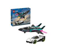 COSTRUZIONI LEGO Jet contro Auto sportiva