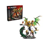 LEGO NINJAGO Battaglia dell’Ultra Drago Giocattolo - con Action Figure a 4 Teste, Serpente e 4 Minifigure con Katana - Decorazione Cameretta - Regalo per Bambini da 12 Anni e per Fan Adolescenti 71872