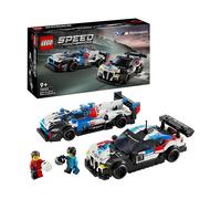 LEGO Speed Champions 76922 - Auto da corsa BMW M4 GT3 e BMW M Hybrid V8, giocattolo BMW per bambini con 2 modelli costruibili e 2 minifigure di pilota, giocattolo per auto, idea regalo di compleanno