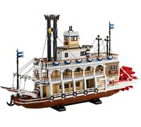 LEGO Ideas 21356 Escluso Cdiscount Le Barche a Vapore del Mississippi - Set di costruzione per adulti