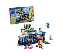 LEGO Sonic the Hedgehog Camion di Comando Team Sonic - Giocattolo Interattivo con Macchina ATV e 5 Figure tra cui Tails - Regalo per Bambini, Bambine e per i Fan dei Videogiochi da 8 Anni - 77006