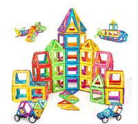 Costruzioni Magnetiche Bambini 120 Pezzi 3 8 anni Giocattoli con Calamite