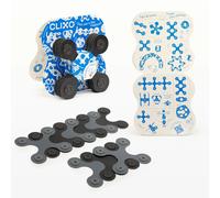 Costruzioni Magnetiche CLIXO Designer Nero & Grigio 9 pezzi