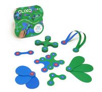 Clixo Itsy verde e blu - set magnetico flessibile 18 pezzi