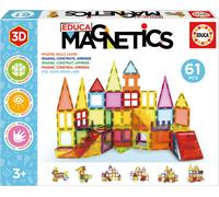 Educa - Magnetics 61 pezzi | Costruzioni Magnetiche | Blocchi Magnetici per bambini | Giochi magnetici per bambini +3 anni (20024)